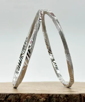 Deaana 925 Sterling Silver Ladies Bangels ZSLB014