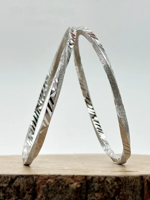Deaana 925 Sterling Silver Ladies Bangels ZSLB014